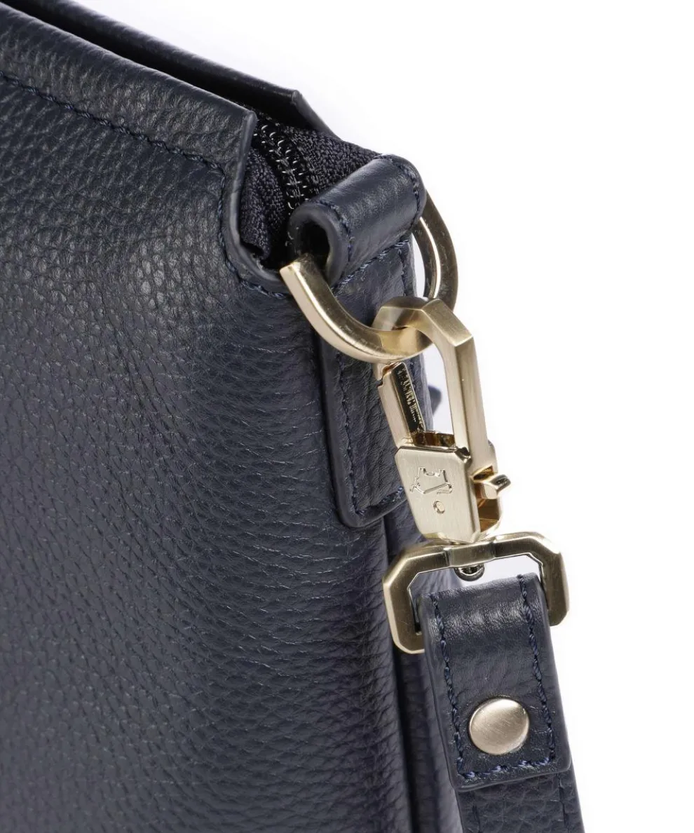 Hanna Crossbody bag grained cow leather navy