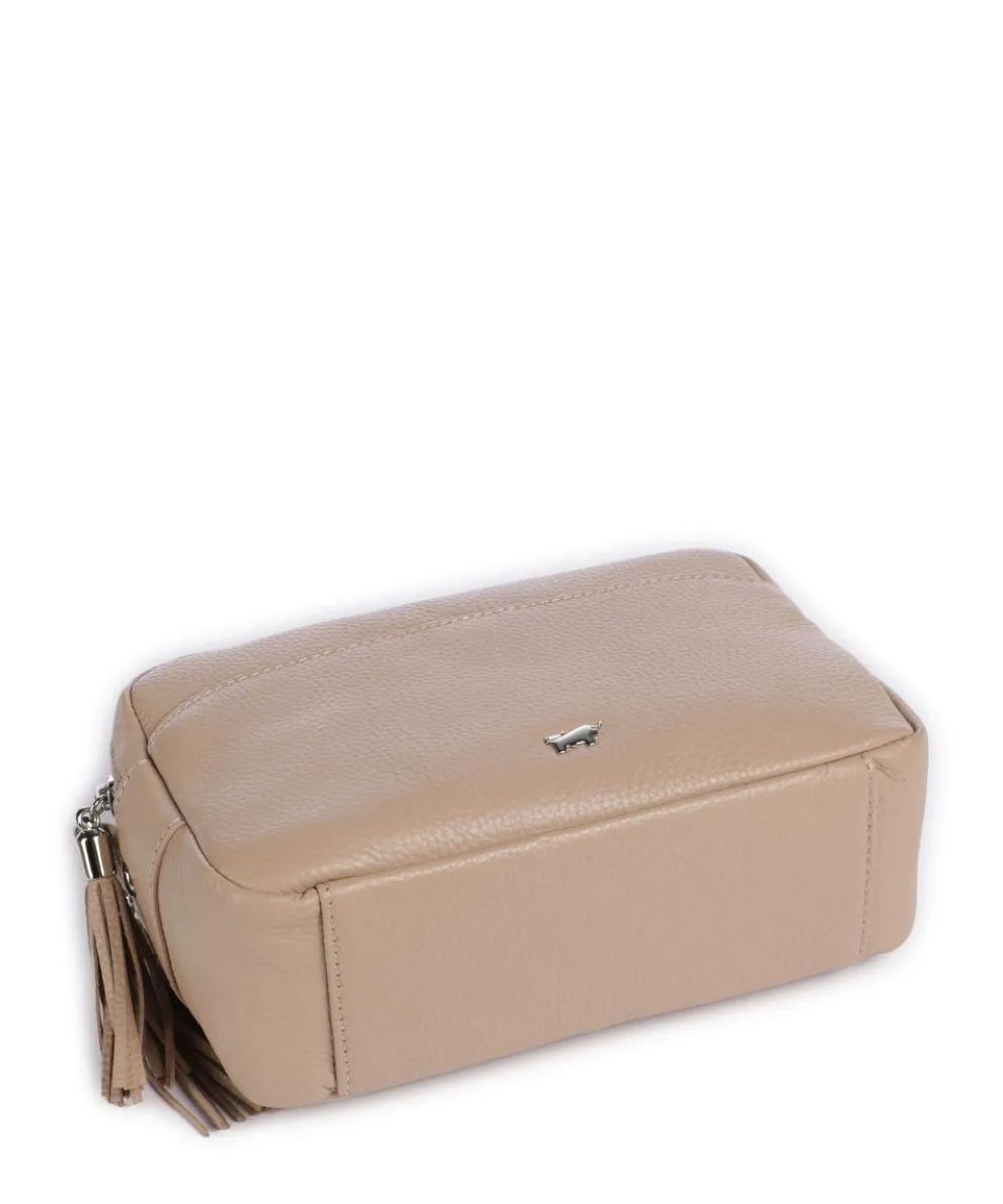 Hanna Crossbody bag grained cow leather beige