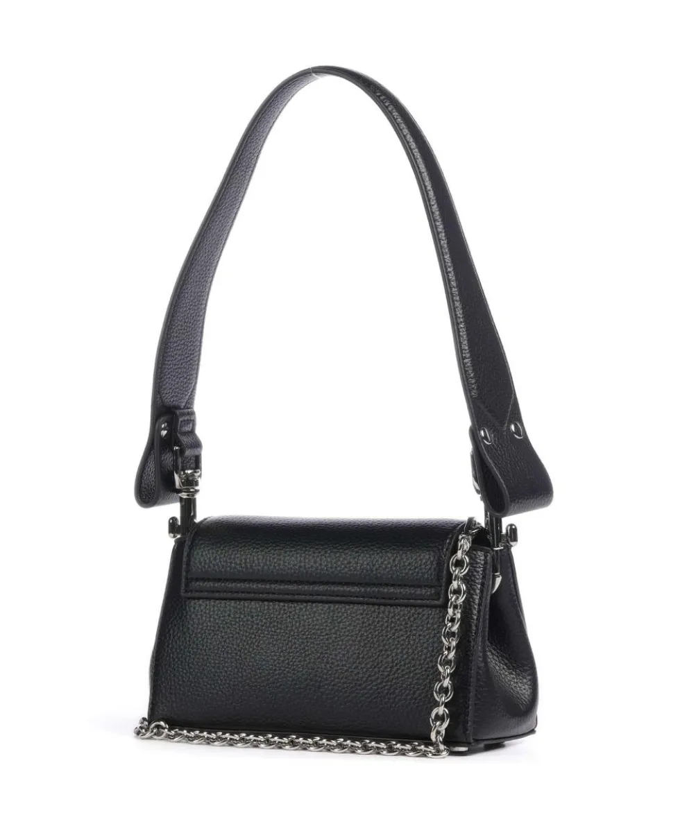 Hazel Re-Vegan Grain Small Shoulder bag imitation leather black