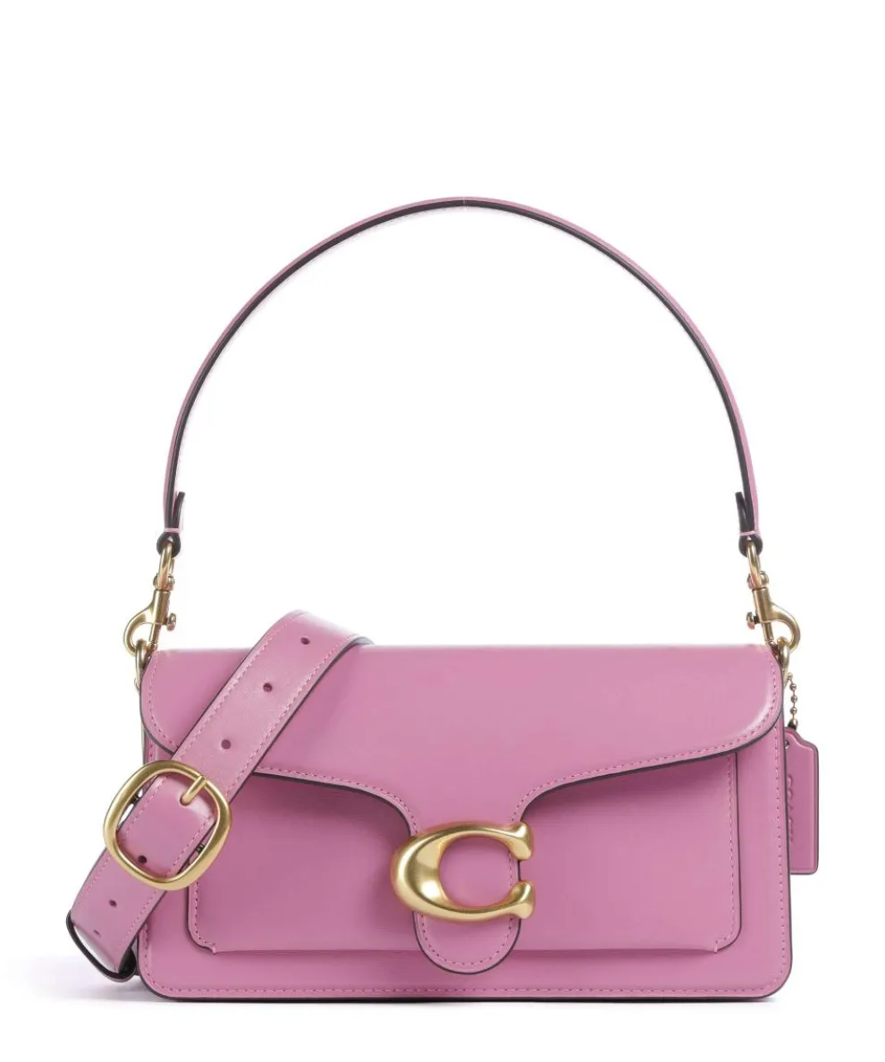 Tabby 26 Shoulder bag fine grain cow leather fuchsia