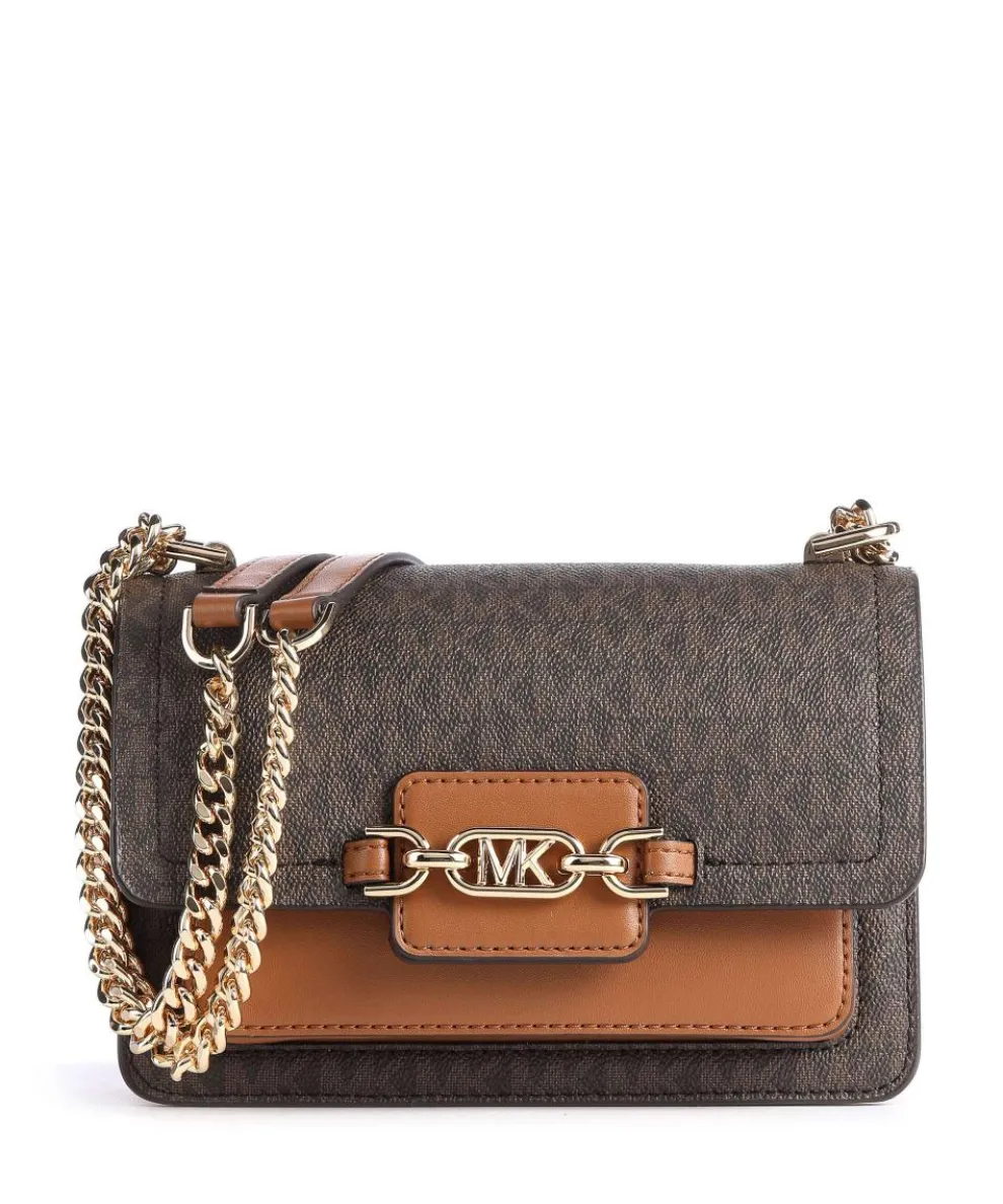 Heather Shoulder bag canvas dark brown