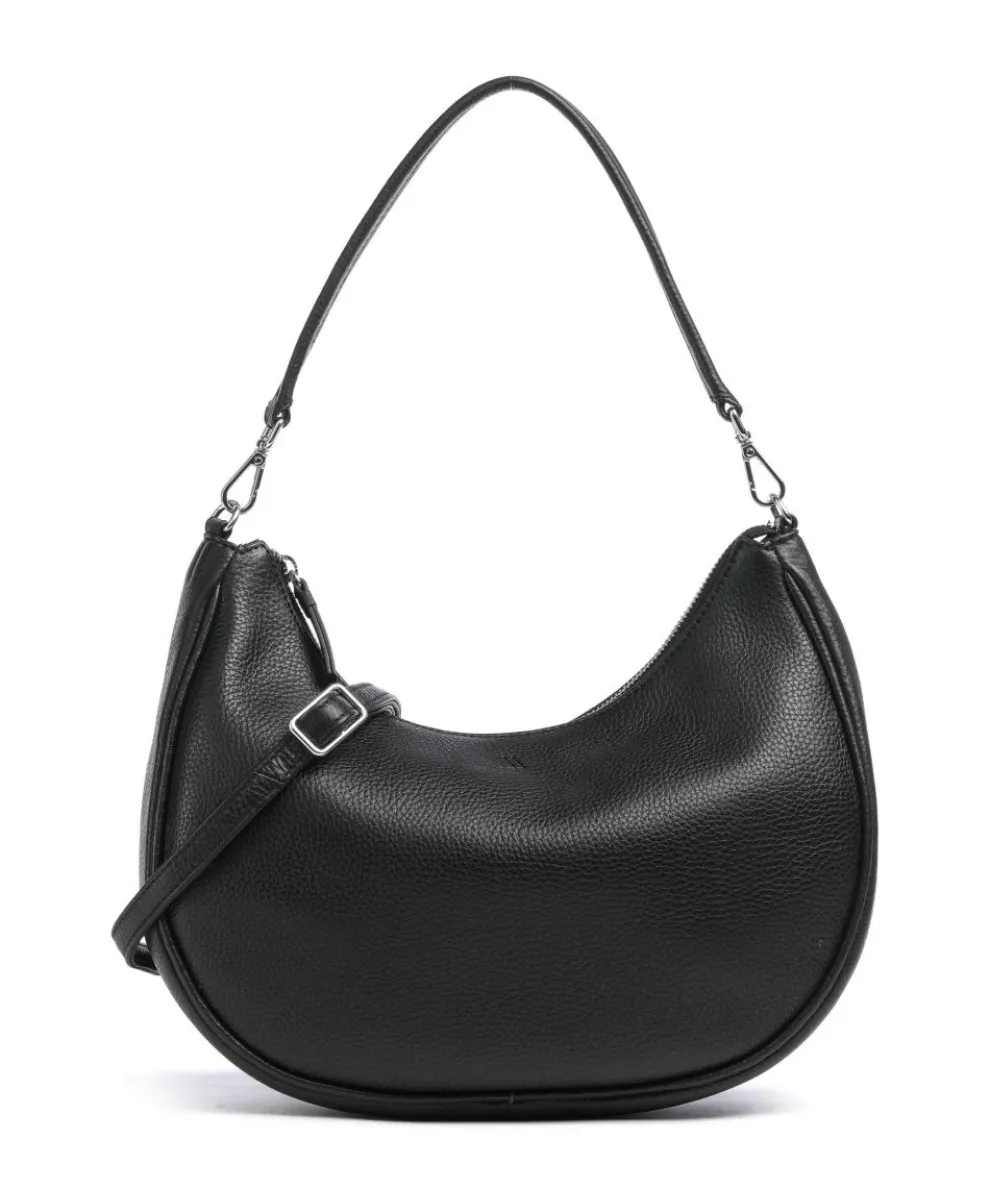 Helia Shoulder bag grained cow leather black