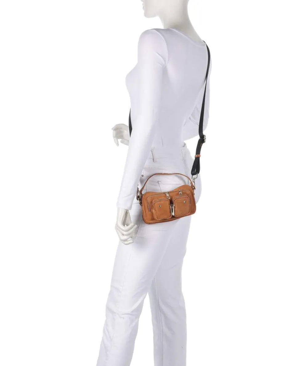 Suede Helena Crossbody bag brushed leather caramel