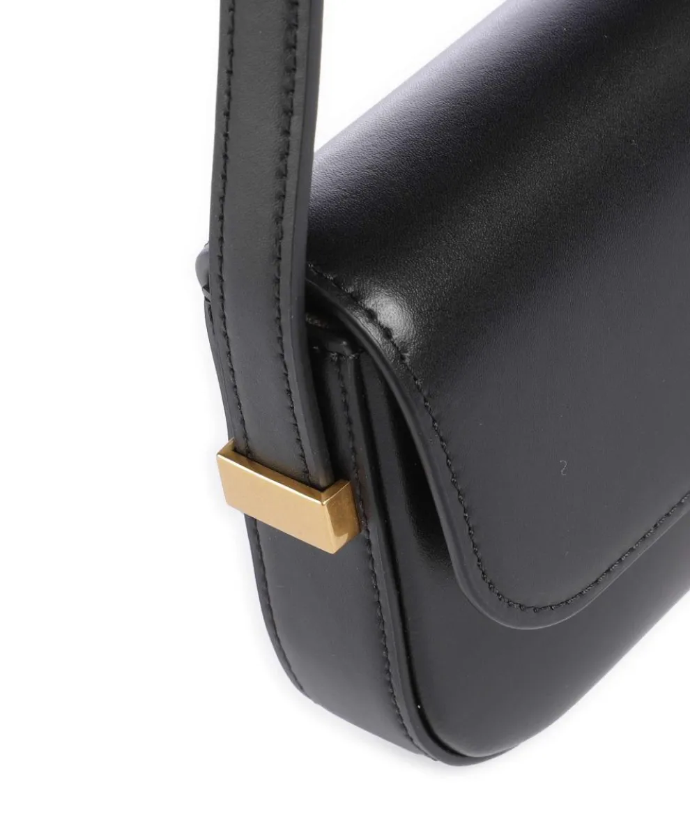 Hera Crossbody bag smooth cow leather black