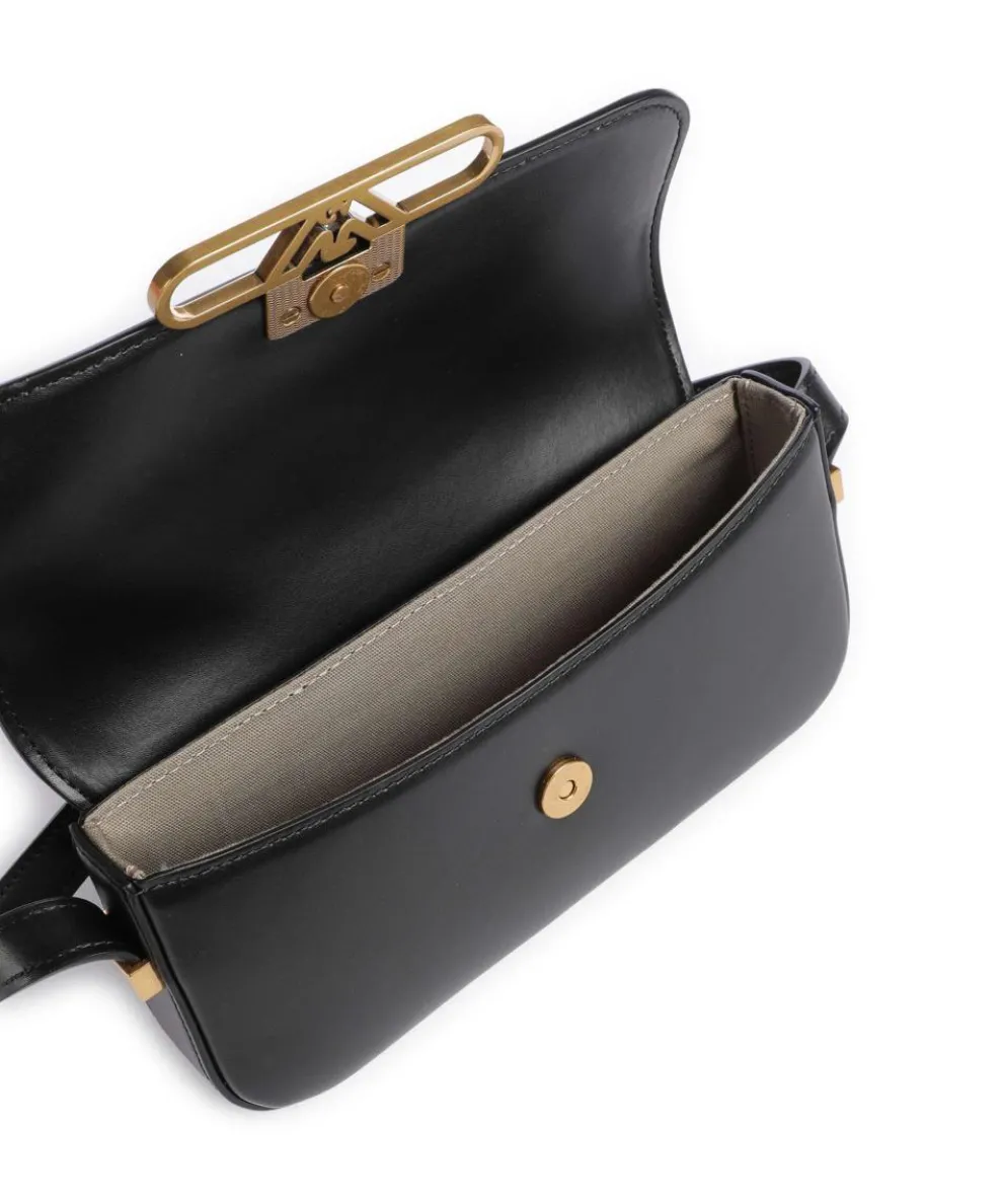 Hera Crossbody bag smooth cow leather black