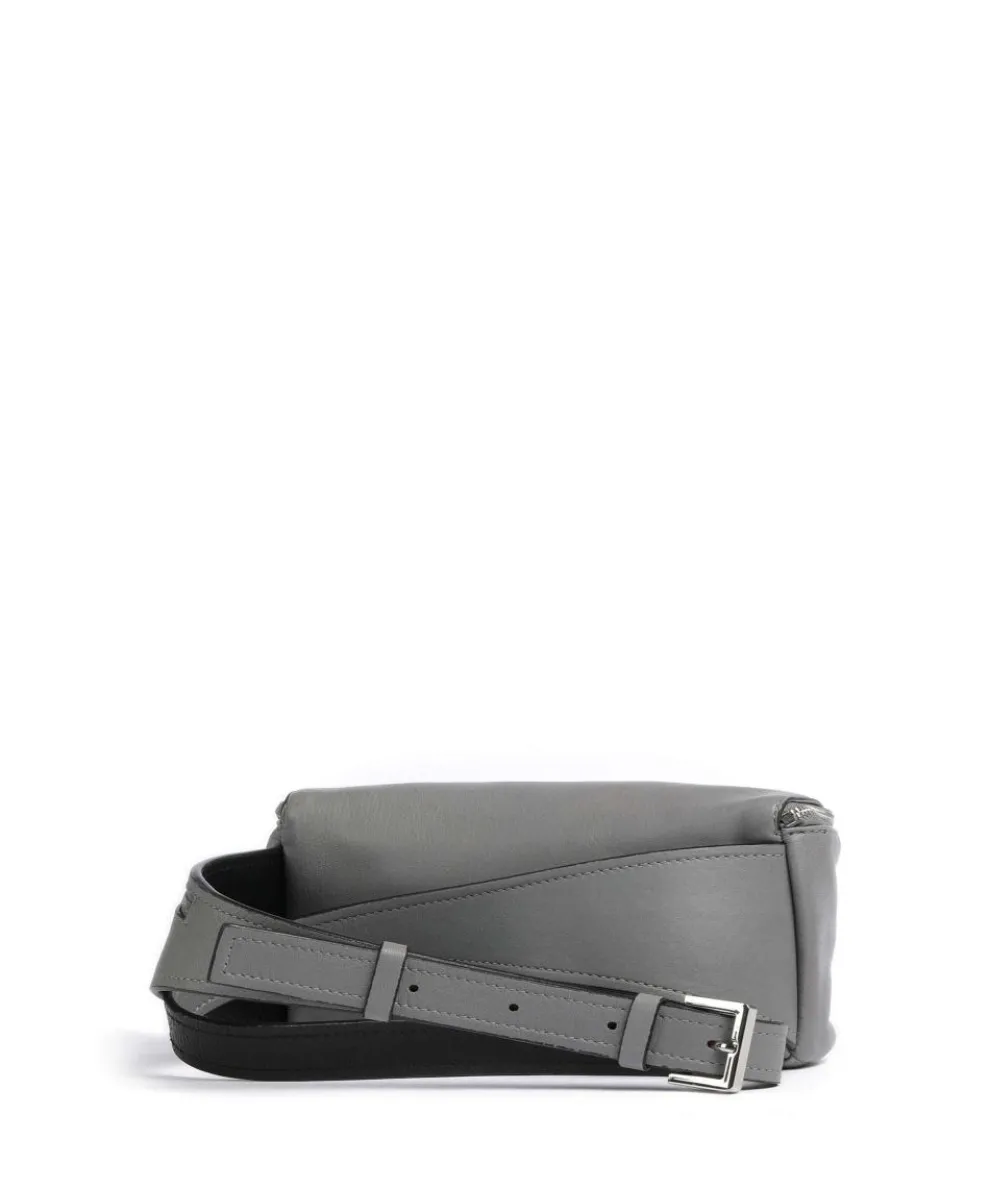 Hera Sheep Natural S Fanny pack sheepskin leather grey