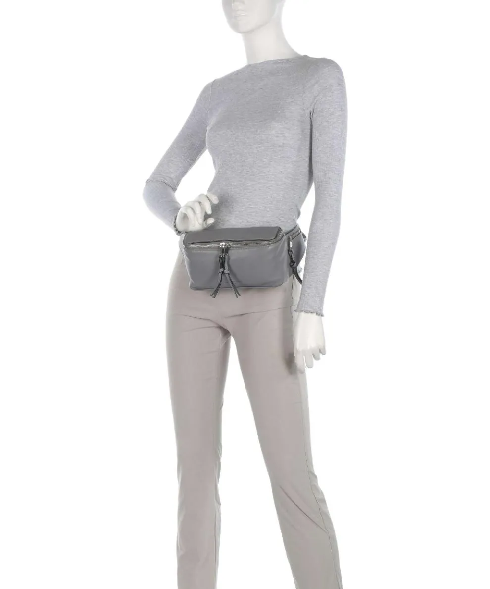 Hera Sheep Natural S Fanny pack sheepskin leather grey