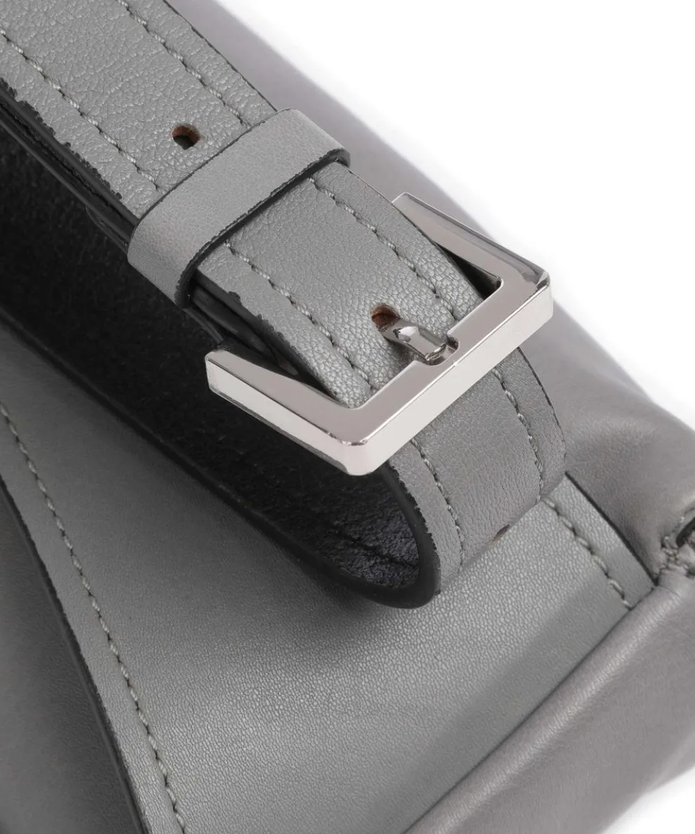 Hera Sheep Natural S Fanny pack sheepskin leather grey