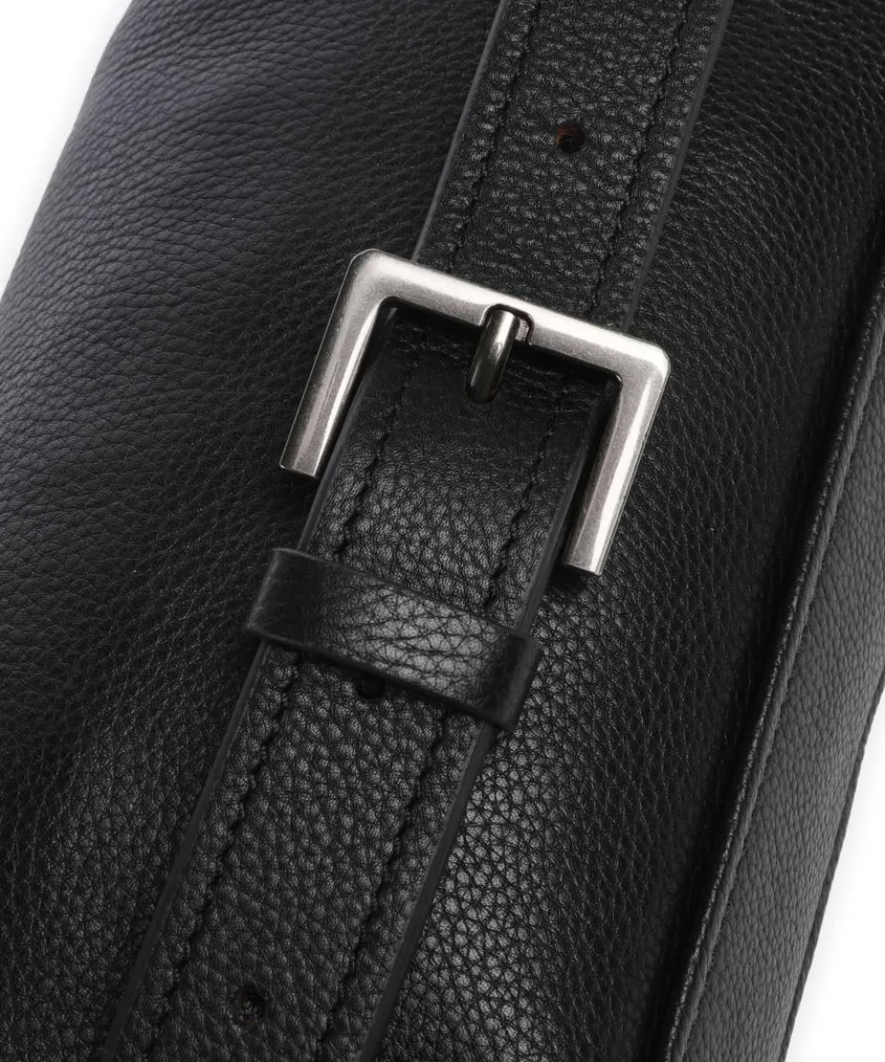 Hera Small Pebble S Fanny pack grained leather black