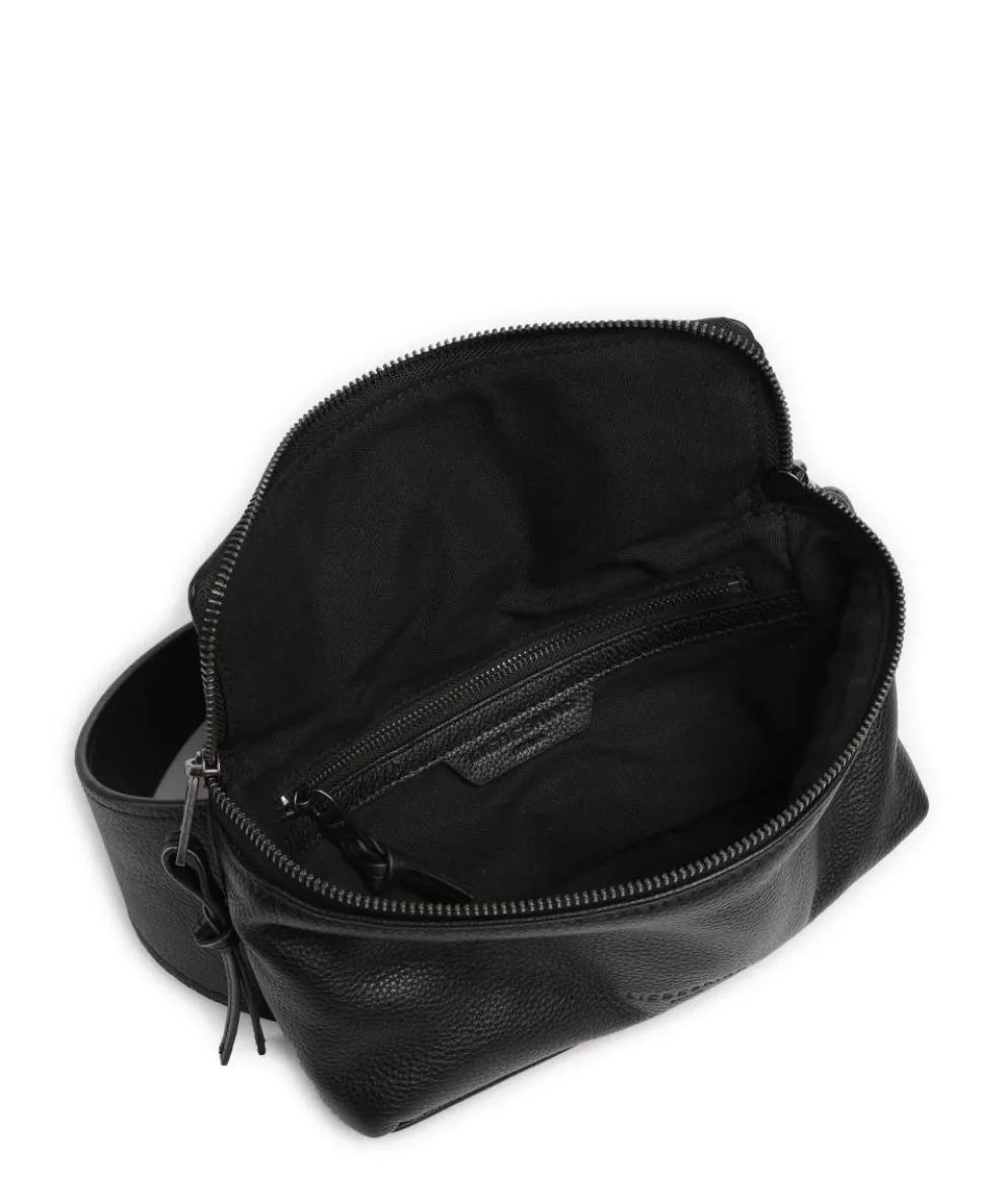 Hera Small Pebble S Fanny pack grained leather black
