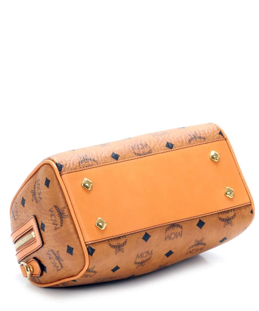 Heritage Line Handbag imitation leather cognac