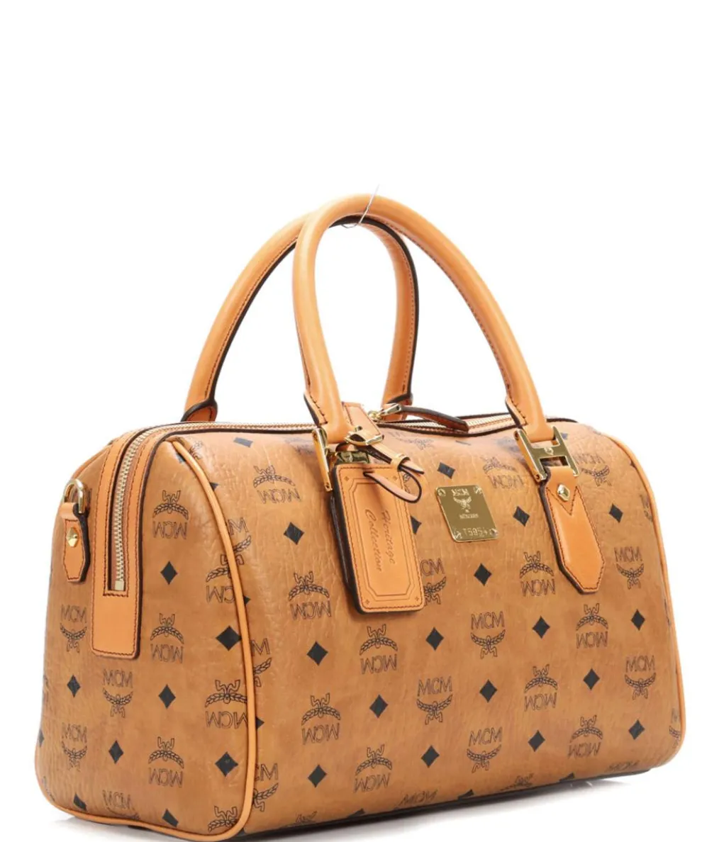Heritage Line Handbag imitation leather cognac