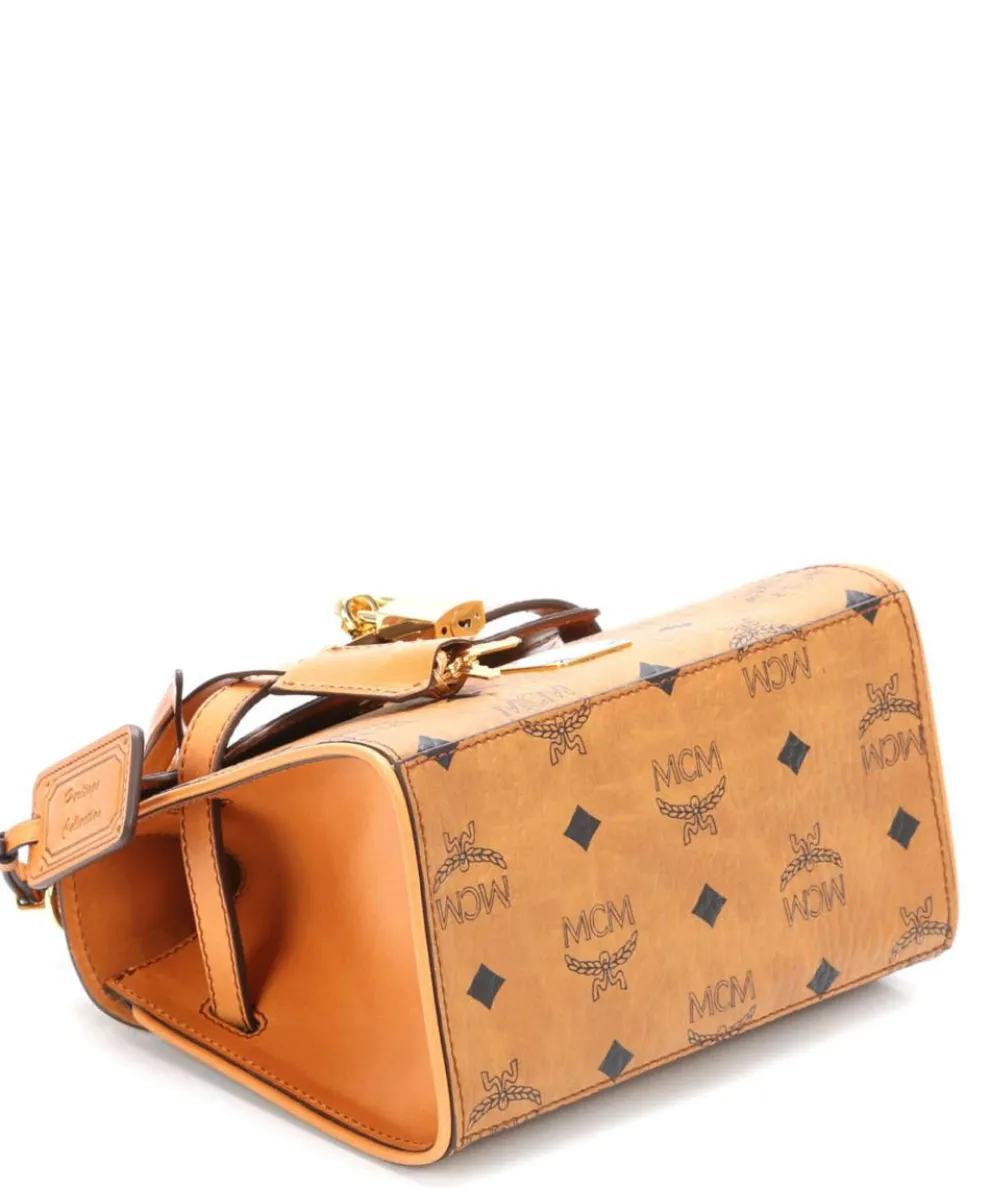 Heritage Line Handbag imitation leather cognac
