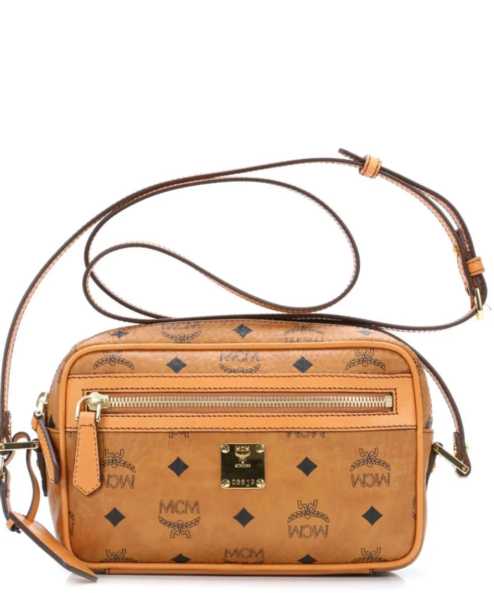 Heritage Line Shoulder bag imitation leather cognac