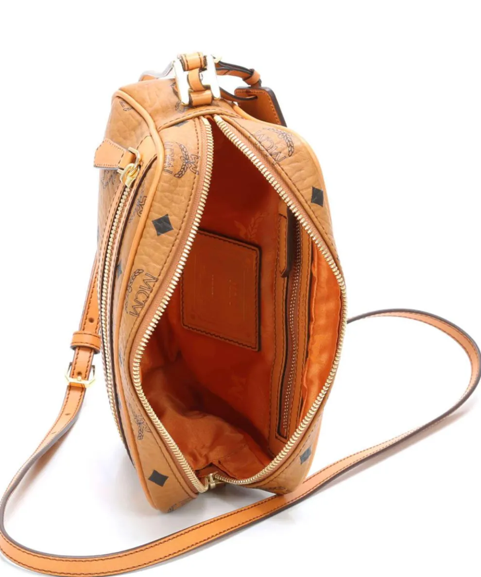 Heritage Line Shoulder bag imitation leather cognac