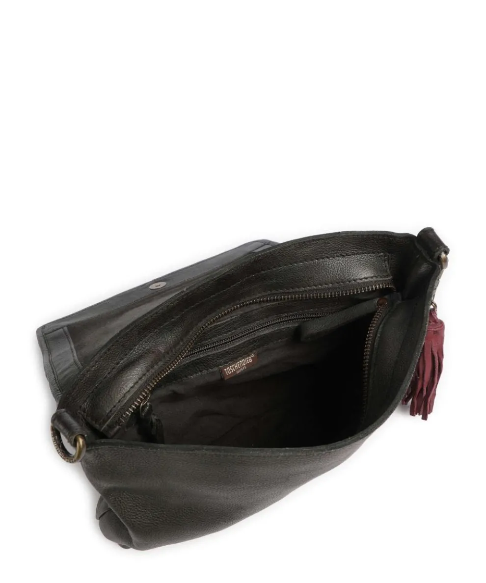 Herzoggasse 4 Crossbody bag grained cow leather khaki