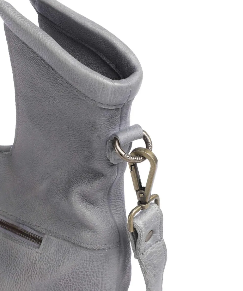 Herzweg 6 Tote bag grained leather grey