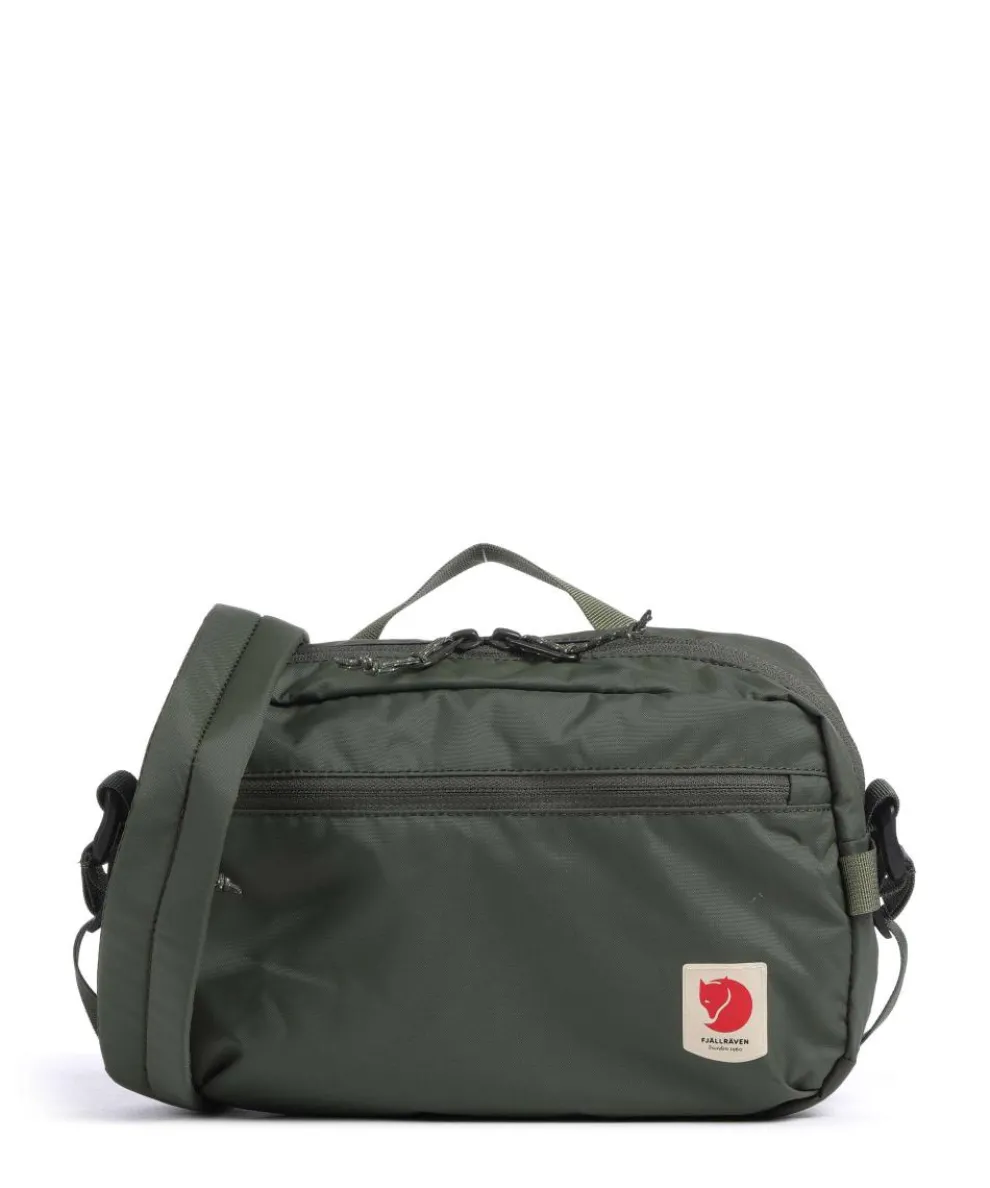High Coast Crossbody bag recycled polyamide dark green