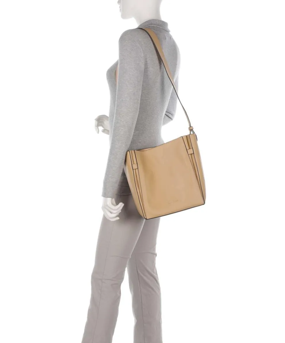 Hilla Kodiaq Sheep M Hobo bag lamb leather beige