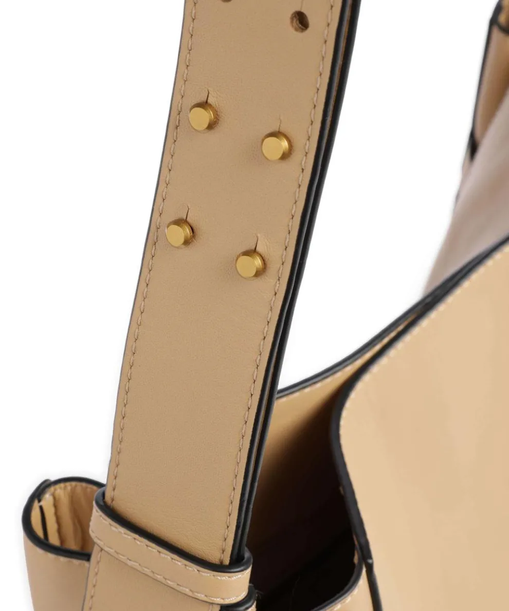 Hilla Kodiaq Sheep M Hobo bag lamb leather beige