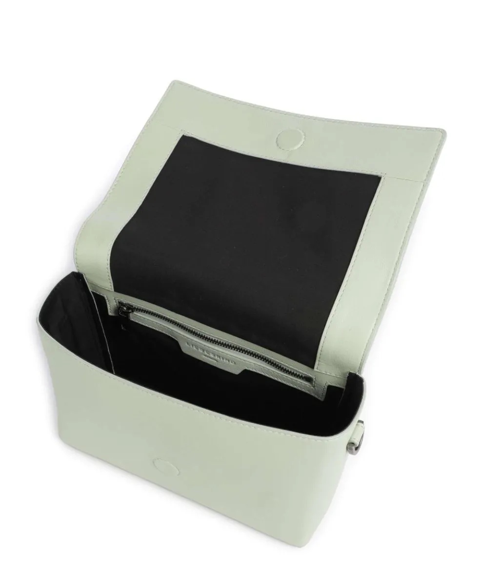 Hilla M Crossbody bag fine grain leather mint green