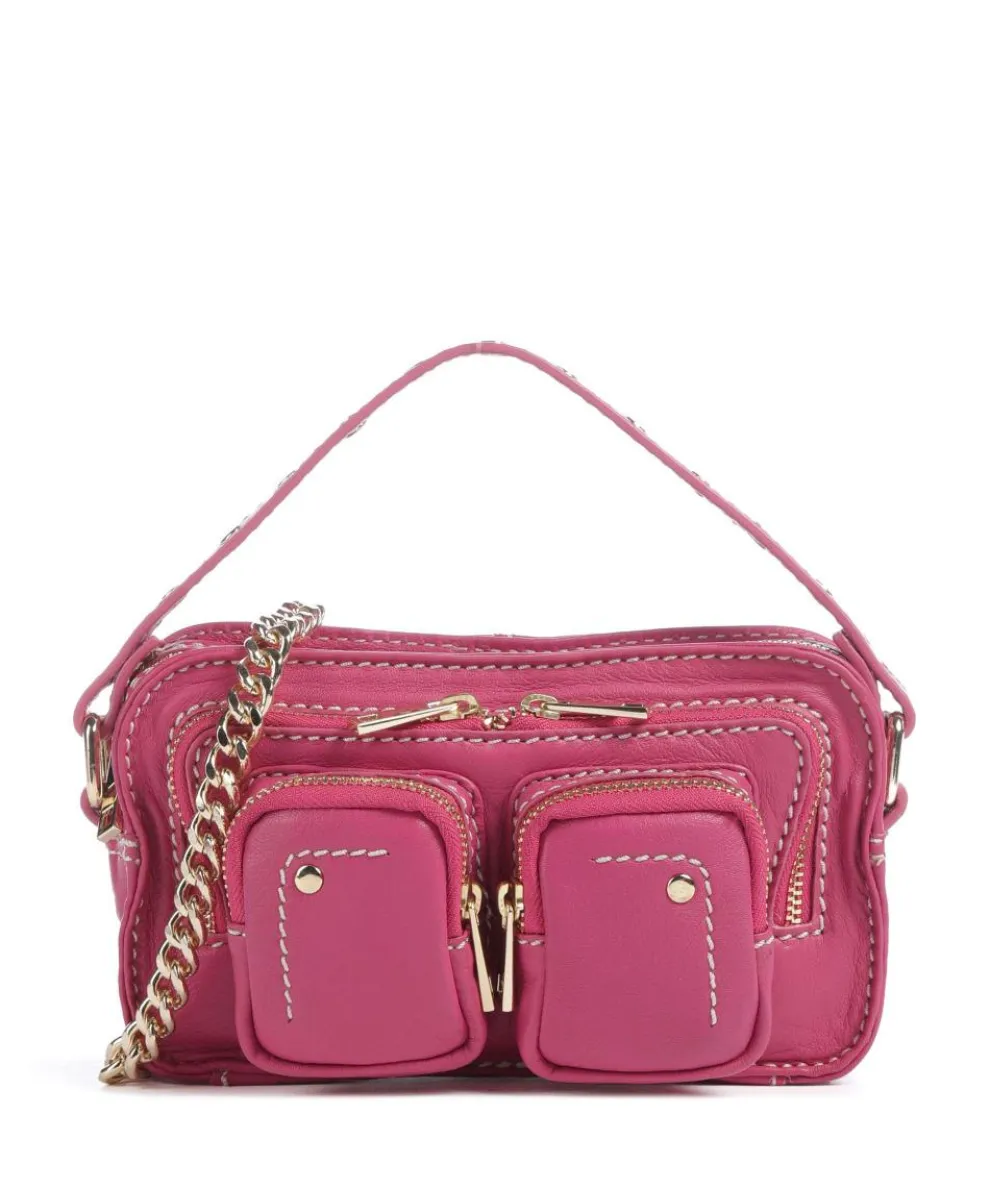 Cozy Helena Crossbody bag softly grained calfskin pink