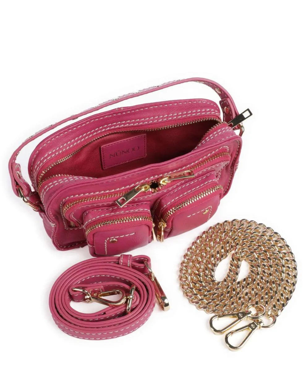 Cozy Helena Crossbody bag softly grained calfskin pink