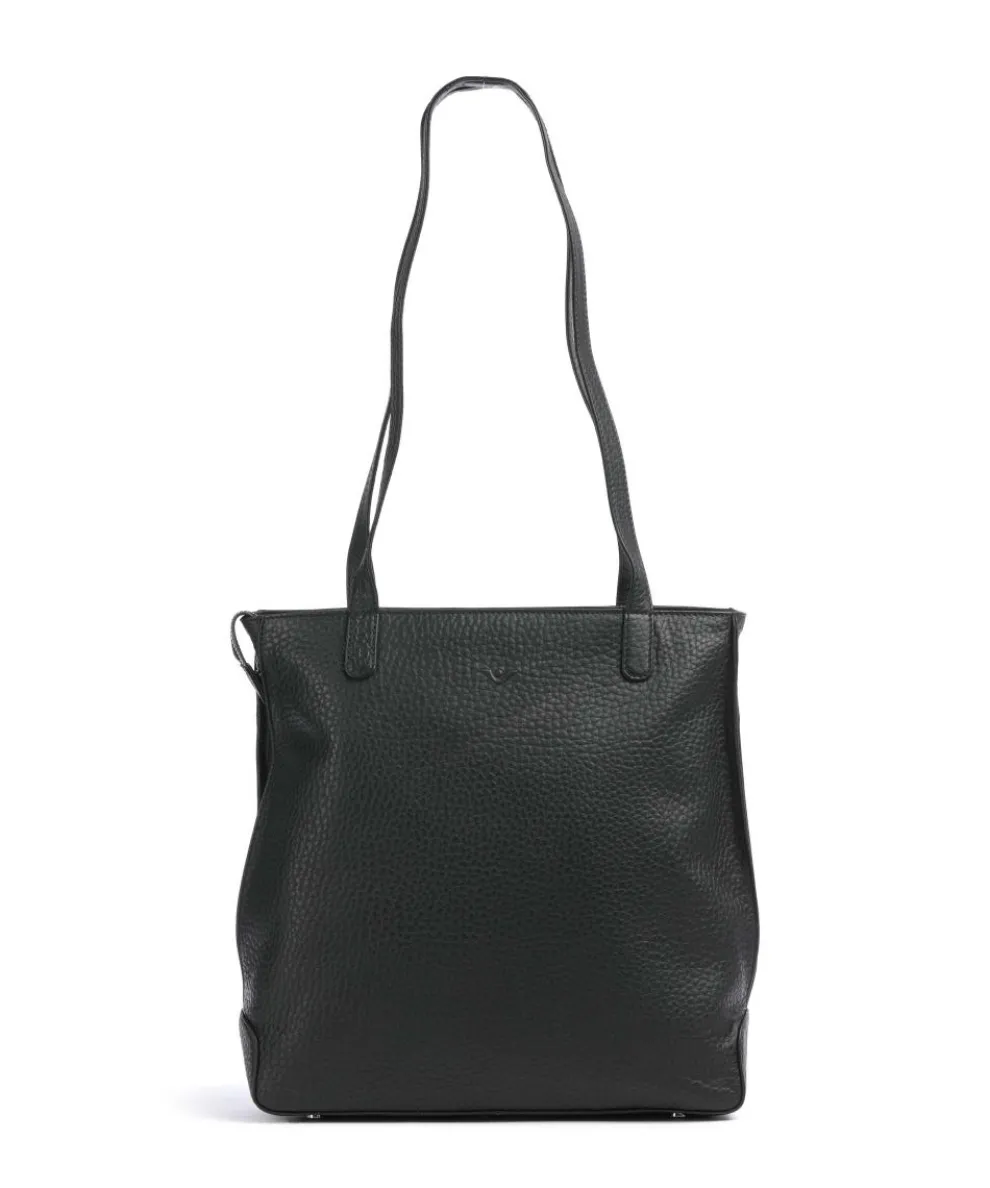 Hirsch Calla Shoulder bag grained leather black