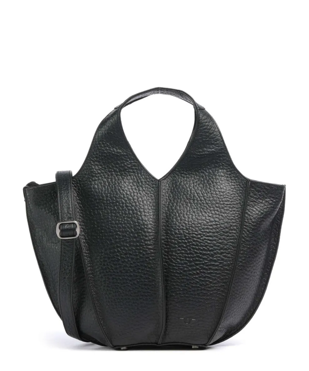 Hirsch Jela Handbag grained leather black