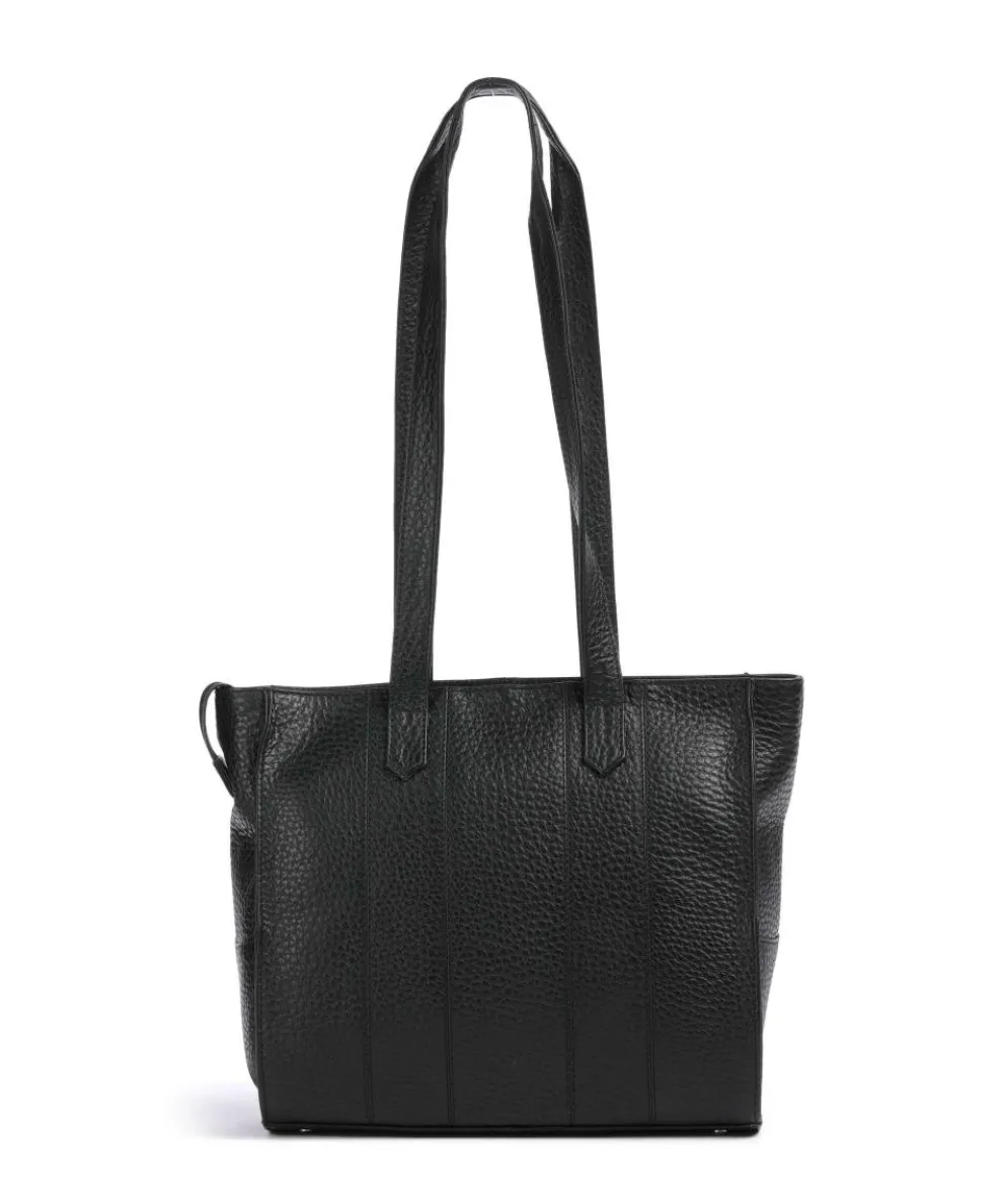 Hirsch Mandira Shoulder bag grained leather black