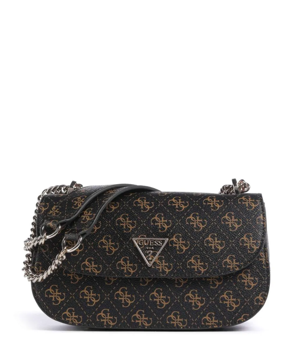 Erica Eco Shoulder bag imitation leather dark brown