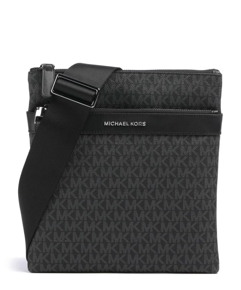 Hudson Crossbody bag imitation leather black