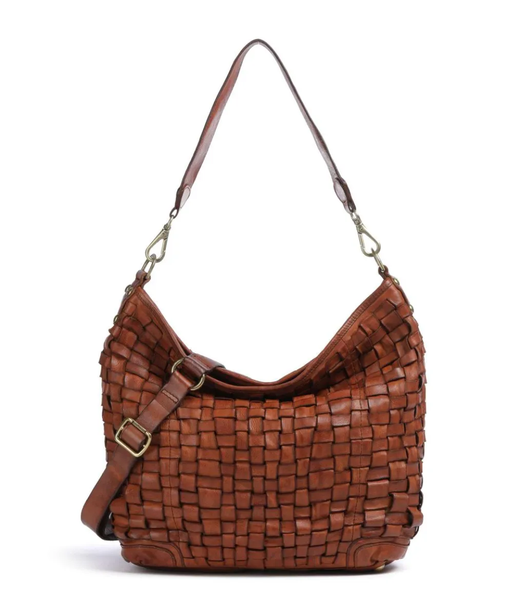 Hobo bag cow leather cognac