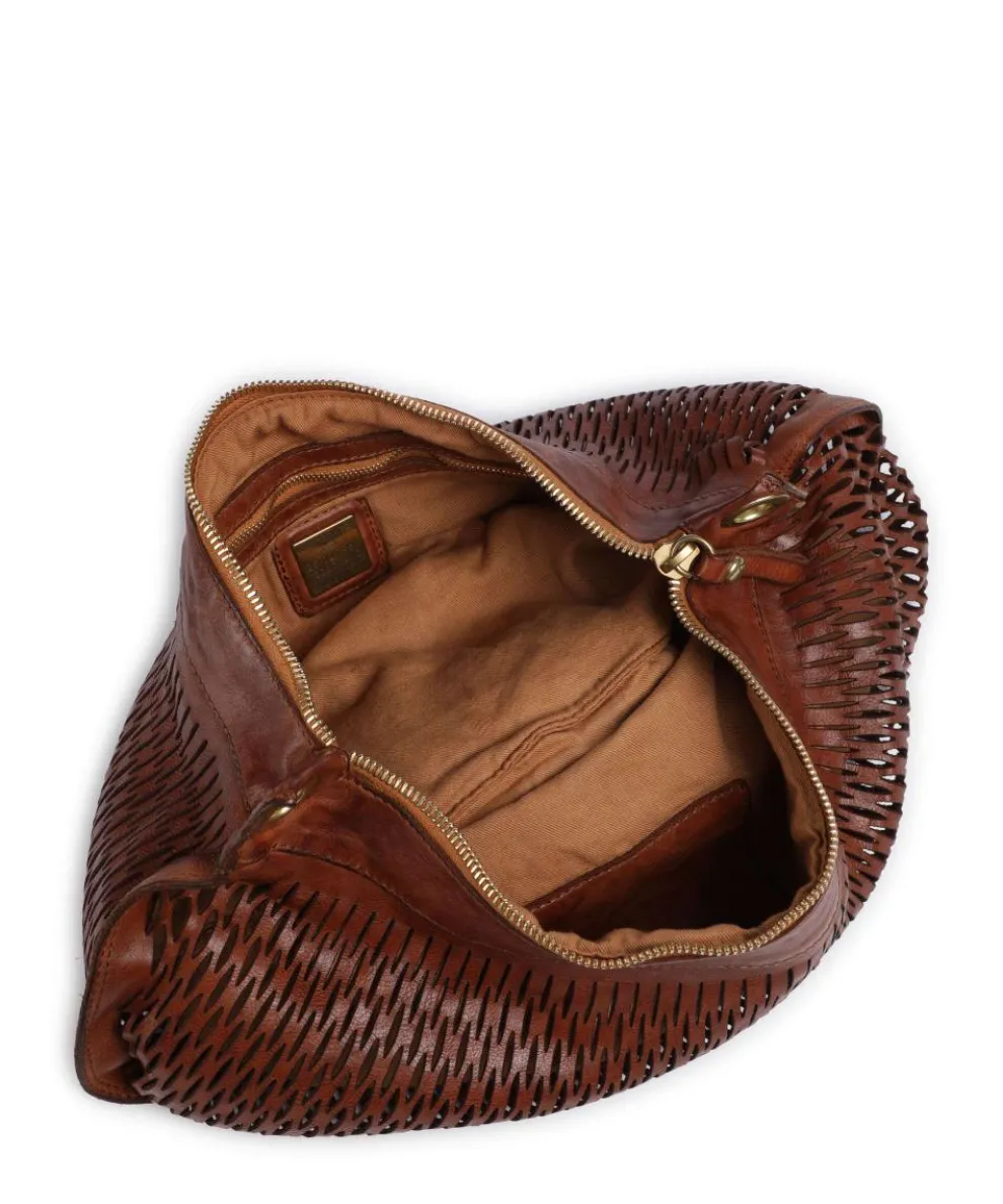 Hobo bag cow leather cognac