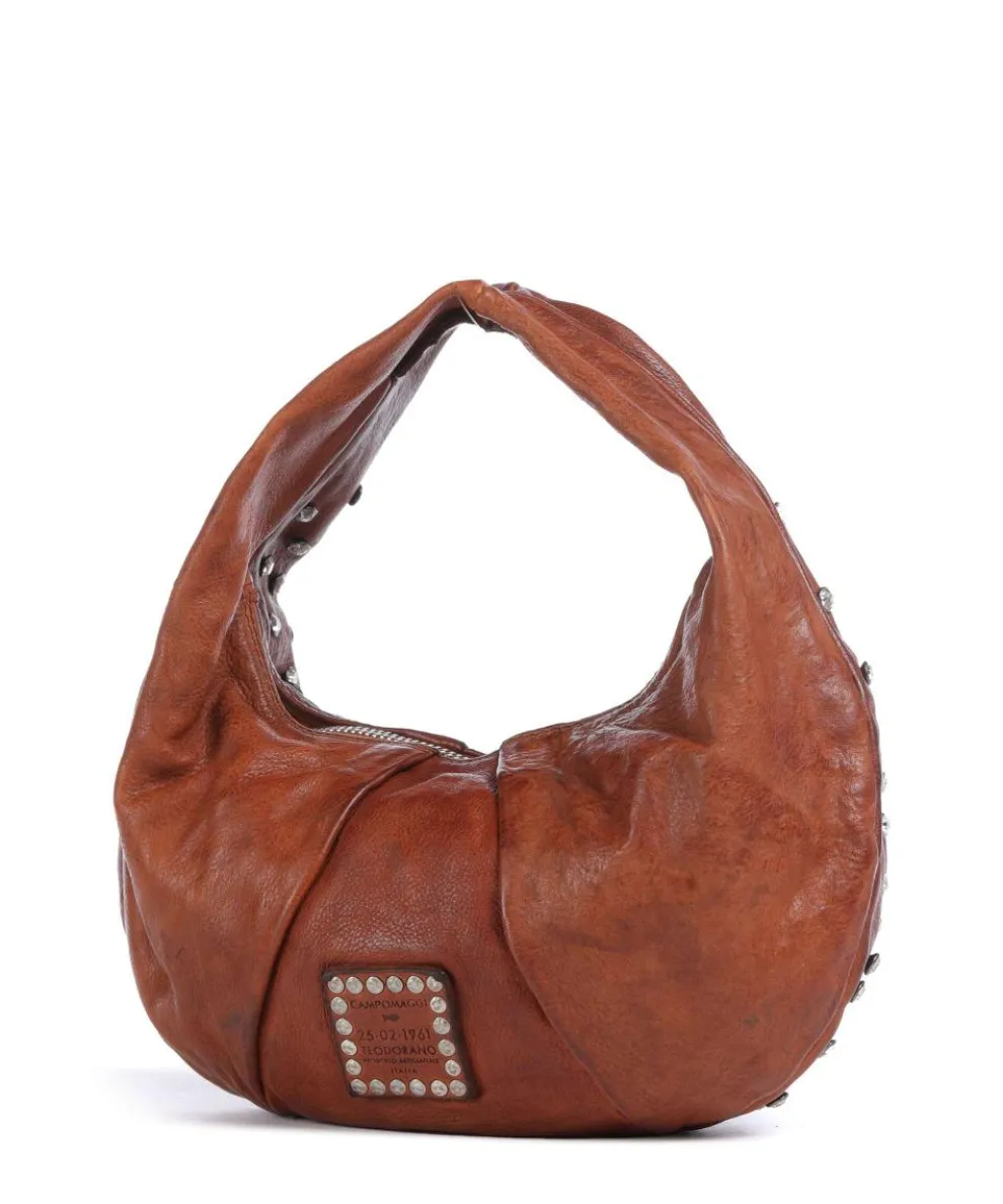 Hobo bag cow leather cognac