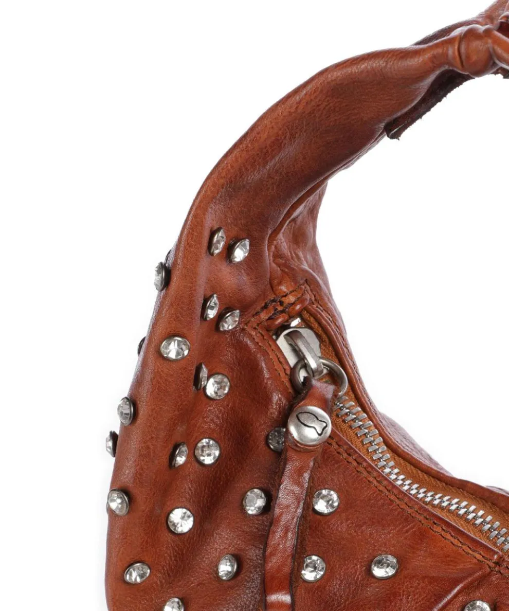 Hobo bag cow leather cognac