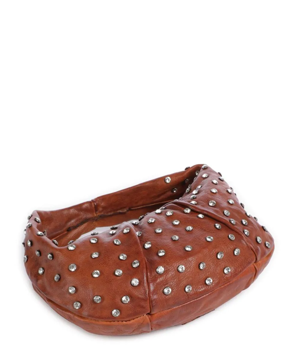 Hobo bag cow leather cognac