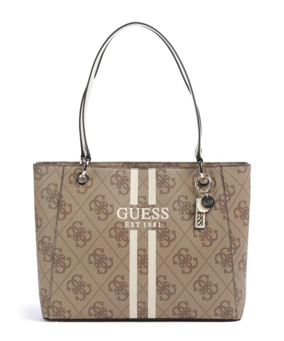 Noelle 4G Logo Tote bag imitation leather brown