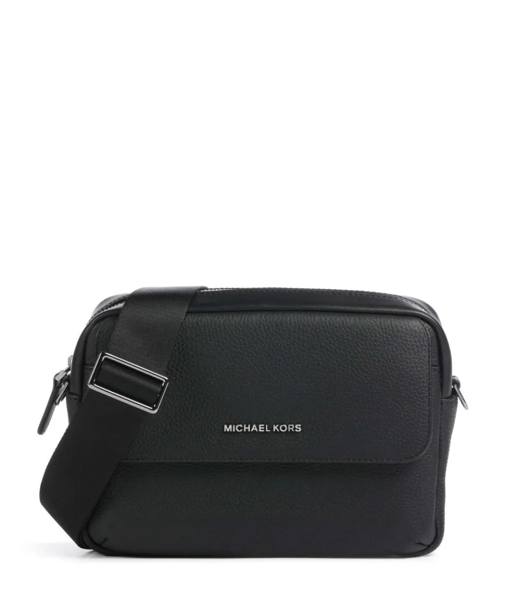 Hudson Crossbody bag grained cow leather black