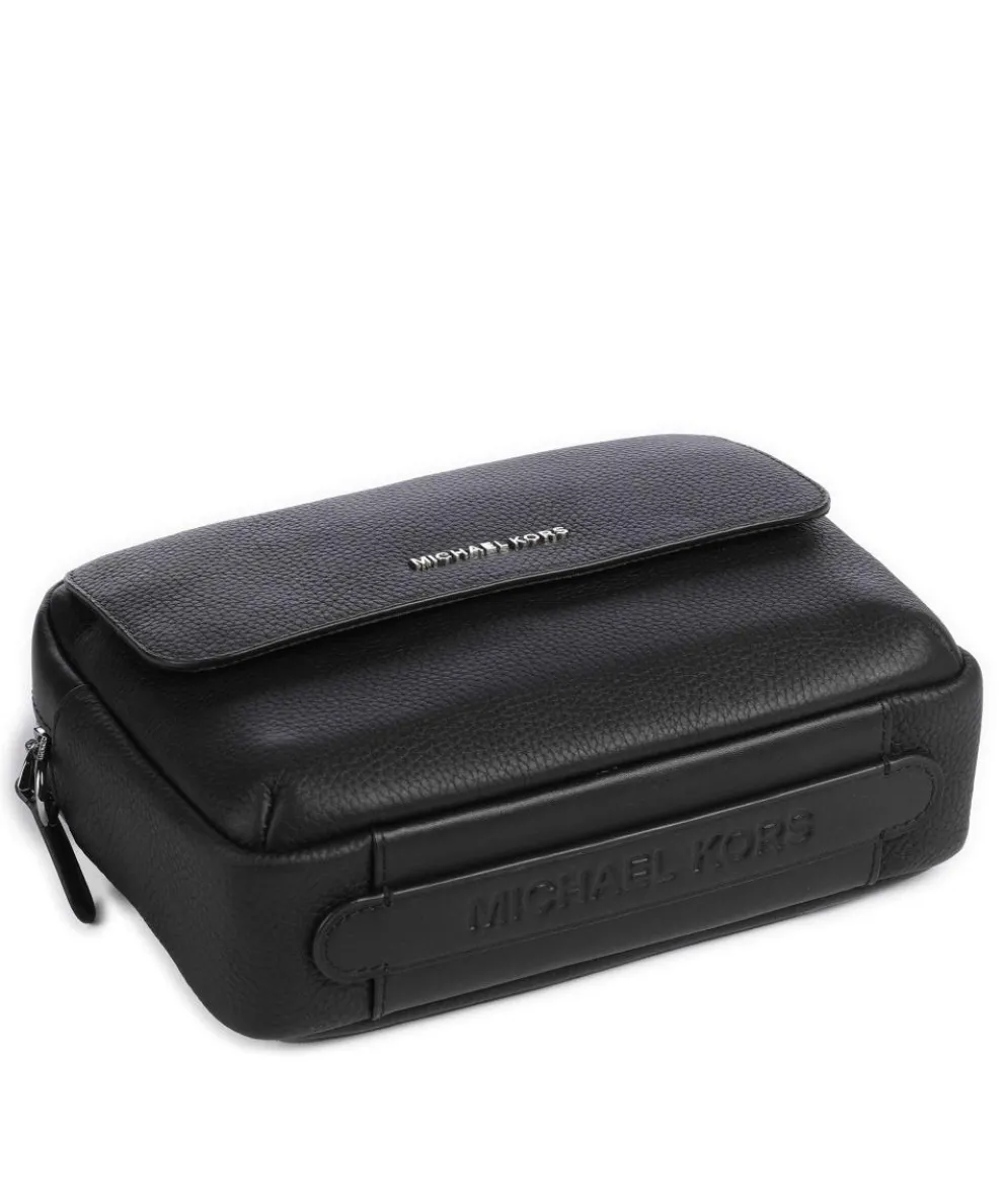 Hudson Crossbody bag grained cow leather black