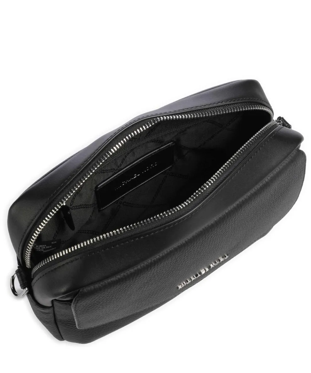 Hudson Crossbody bag grained cow leather black