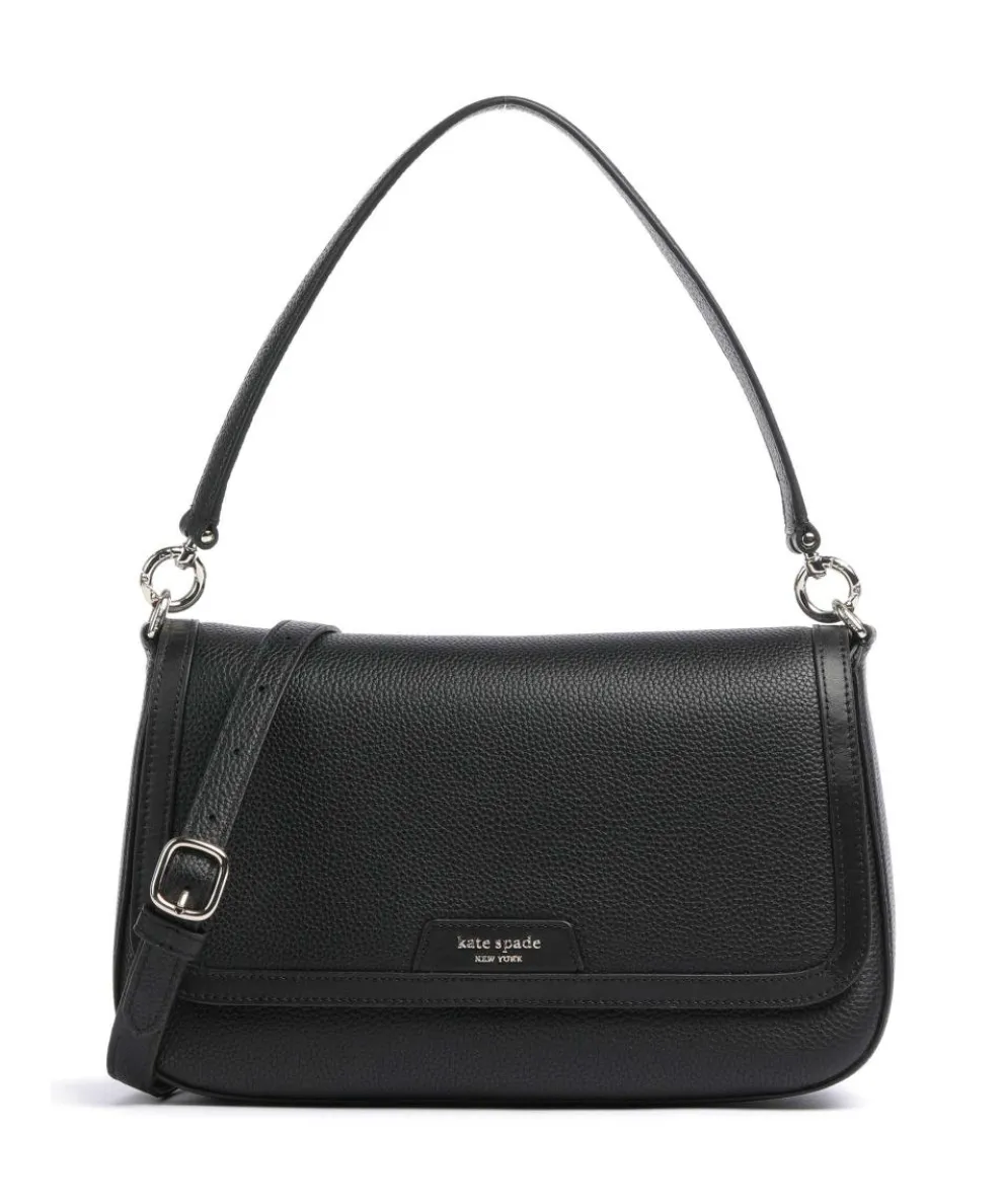 Hudson Shoulder bag grained cow leather black