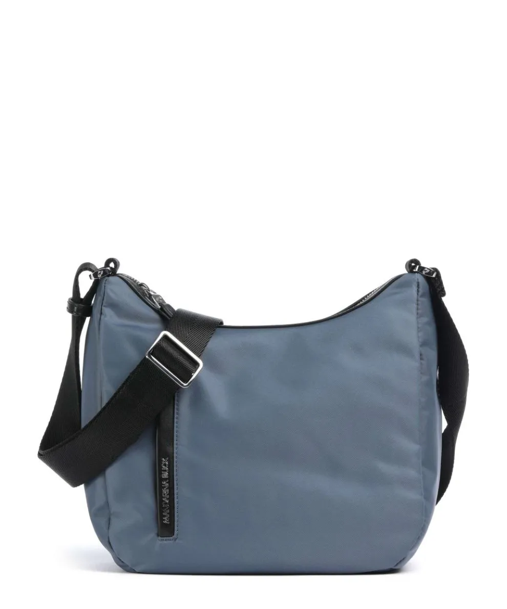 Hunter Crossbody bag nylon blue-grey