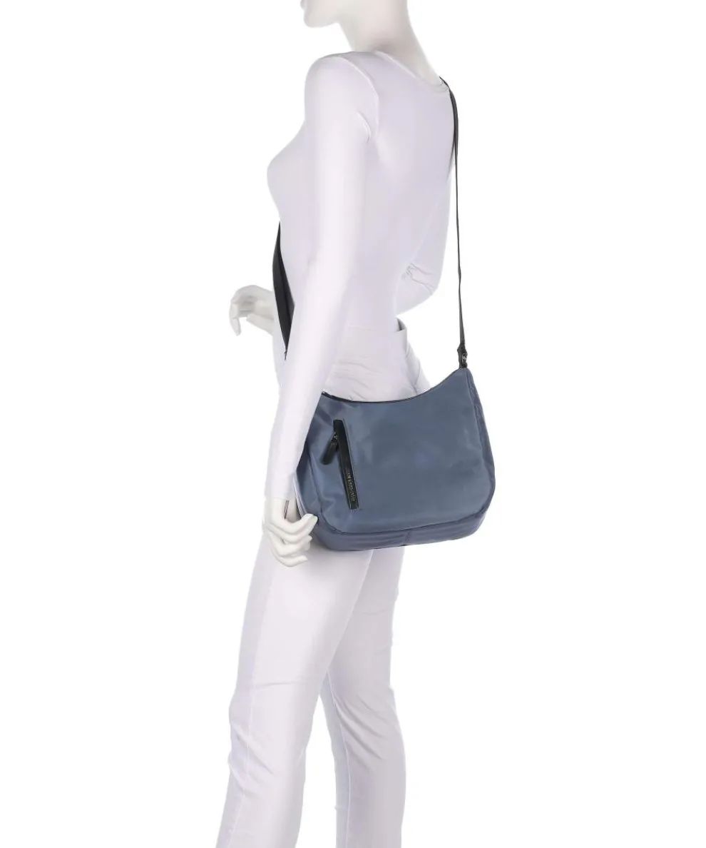 Hunter Crossbody bag nylon blue-grey