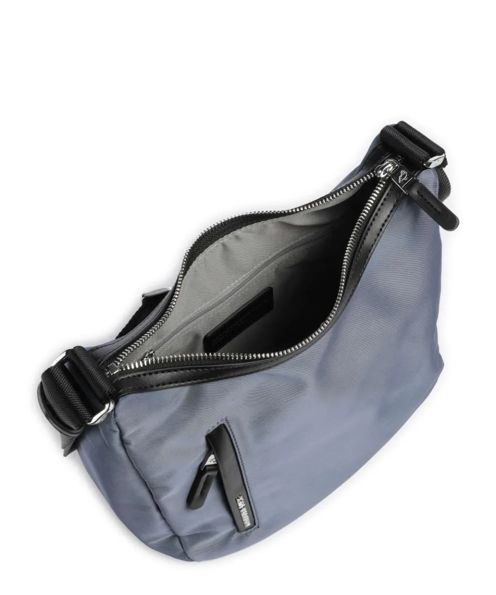 Hunter Crossbody bag nylon blue-grey