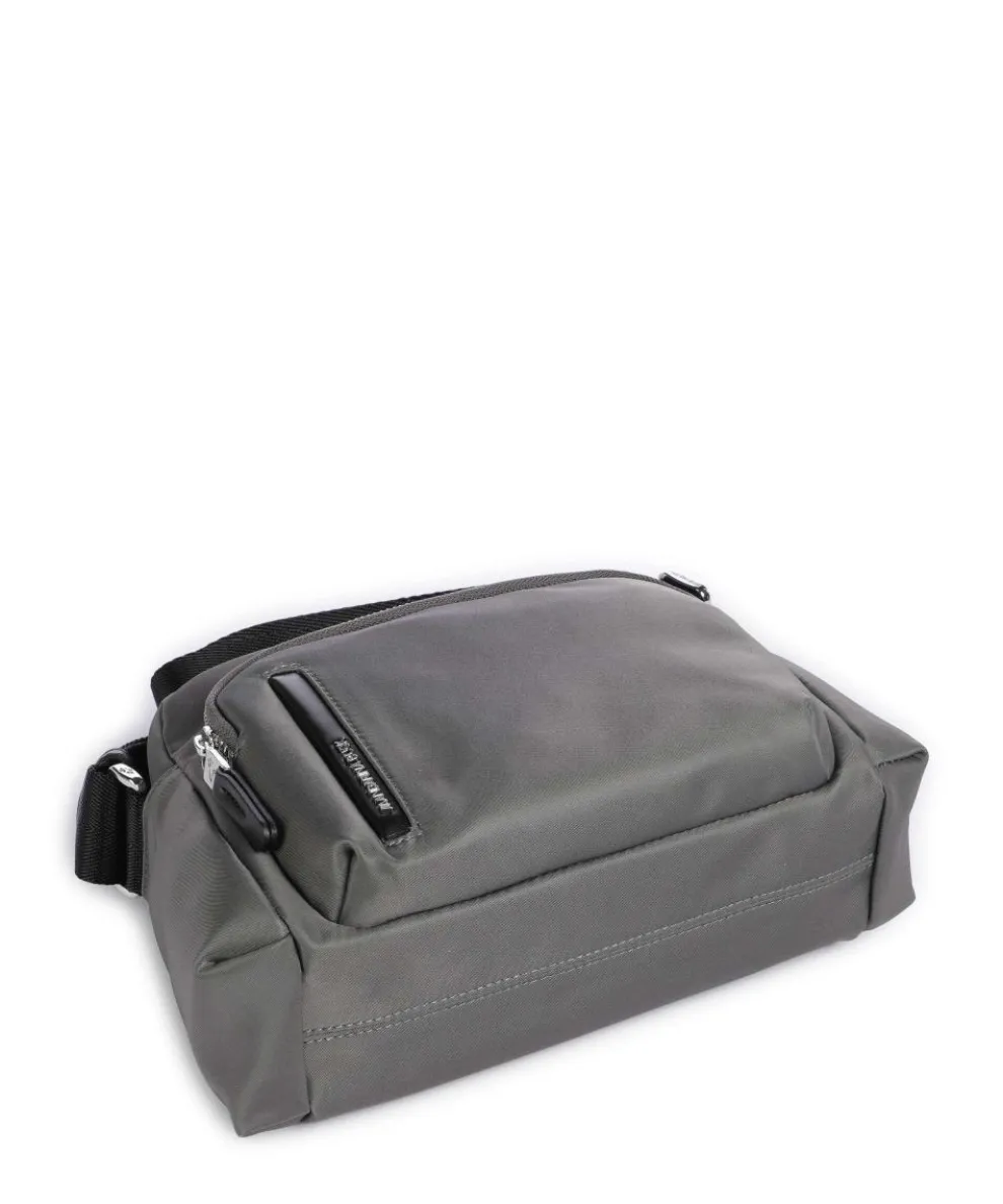 Hunter Crossbody bag nylon, polyester grey