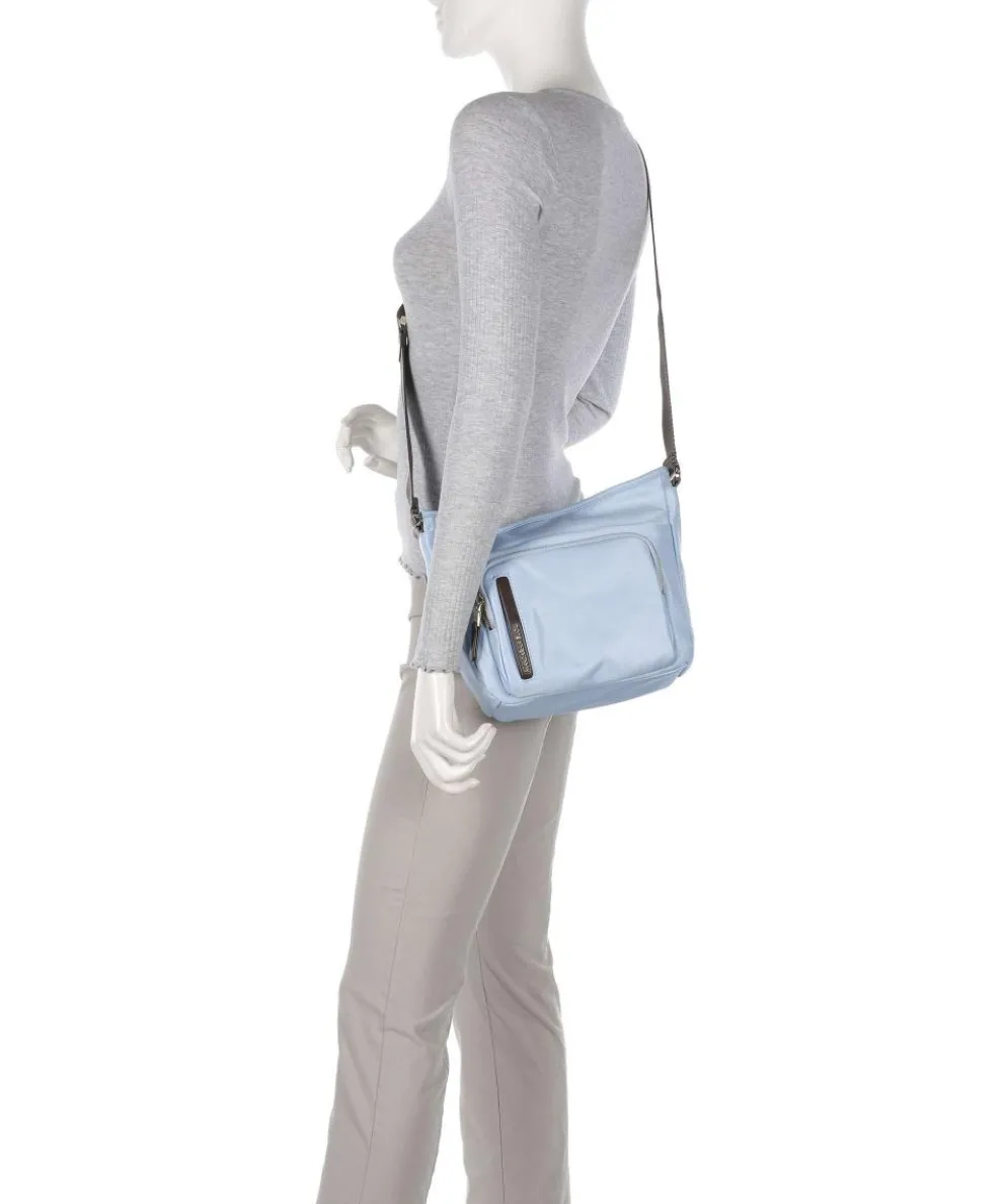 Hunter Crossbody bag nylon light blue