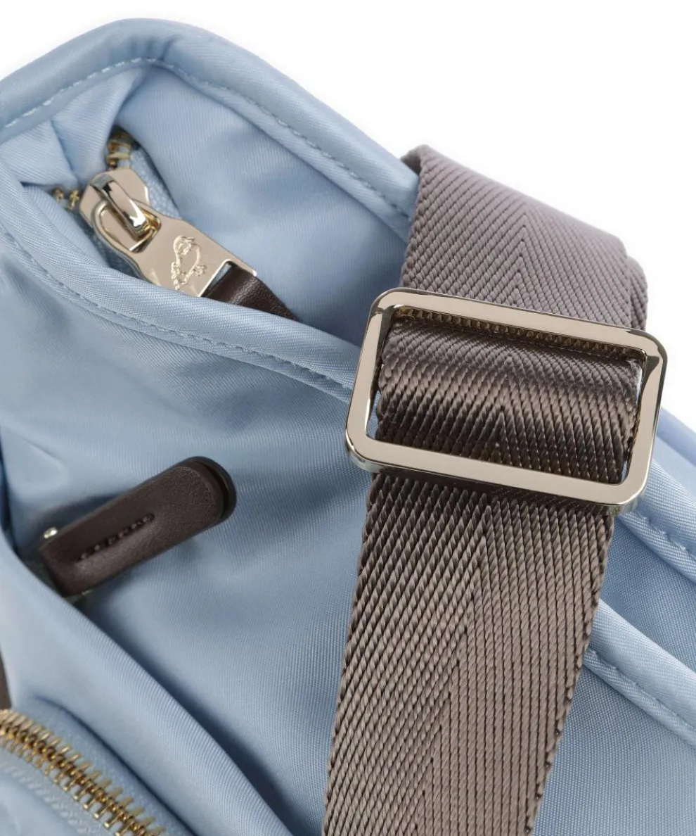 Hunter Crossbody bag nylon light blue