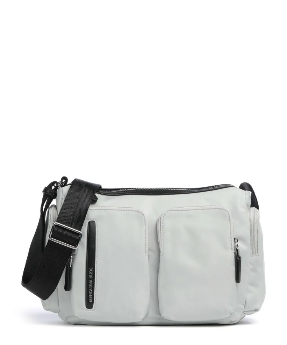 Hunter Crossbody bag nylon light grey
