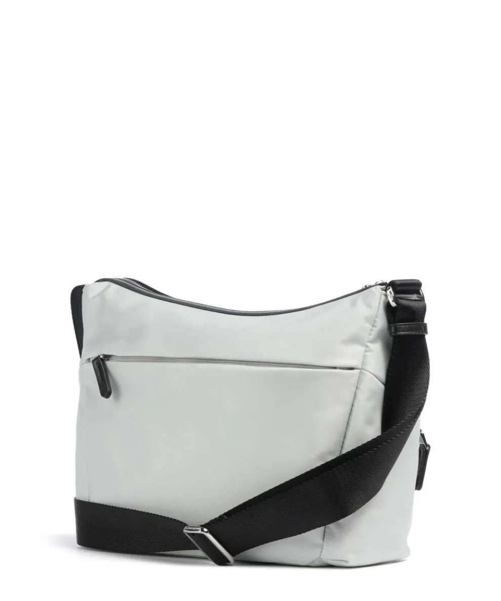 Hunter Crossbody bag nylon light grey